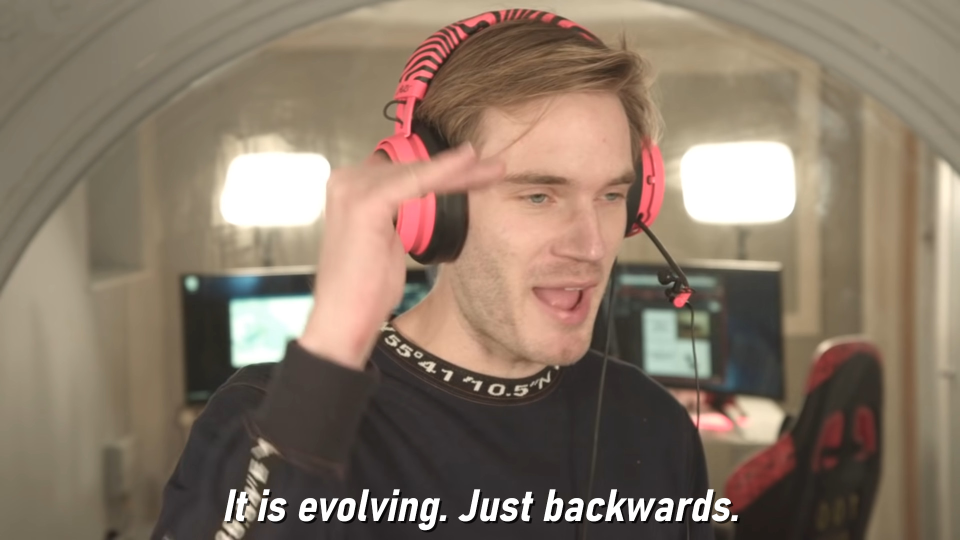 It’s Evolving Just Backwards Meme